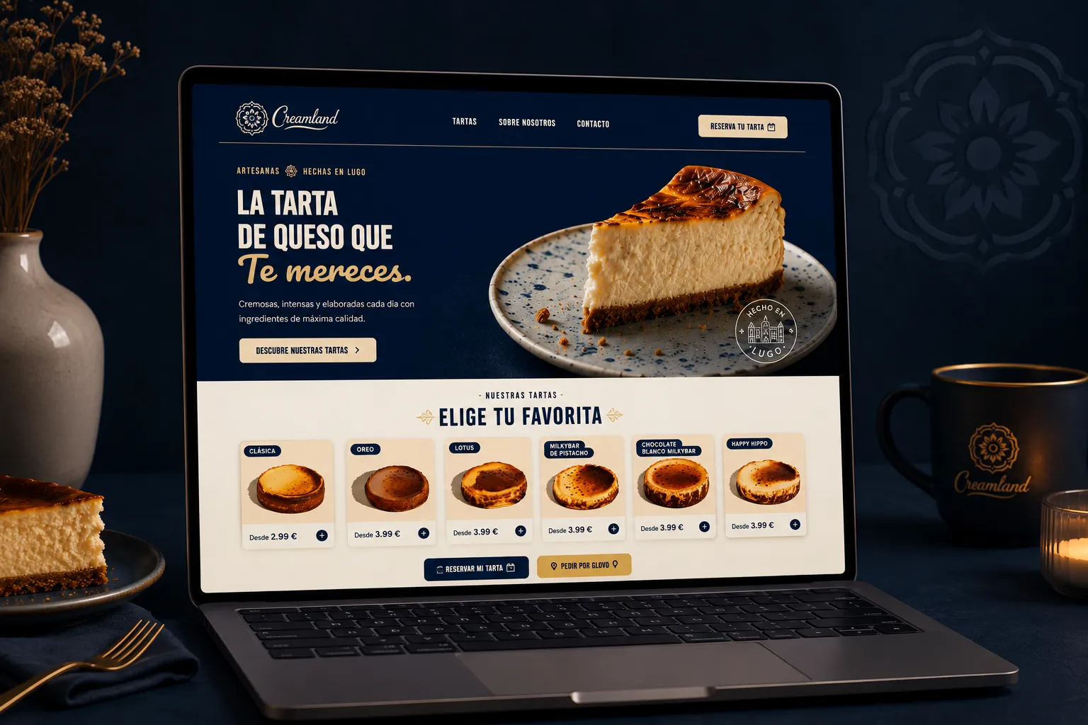 Proyecto 6 — captura de la web