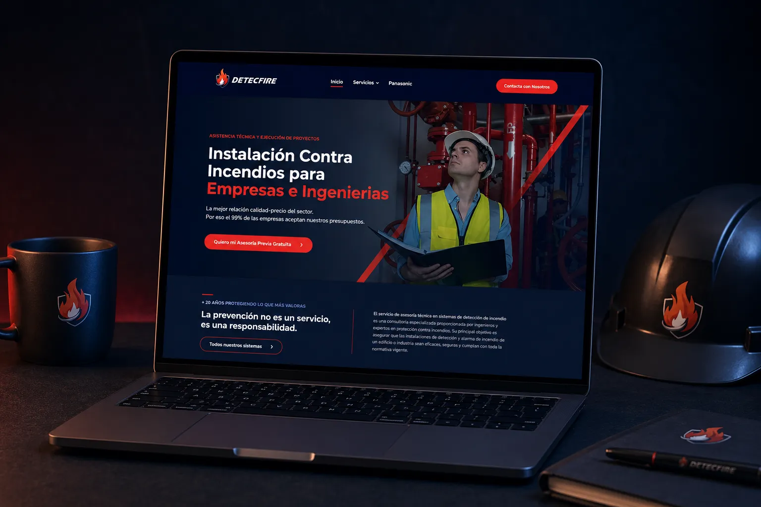 Proyecto 5 — captura de la web