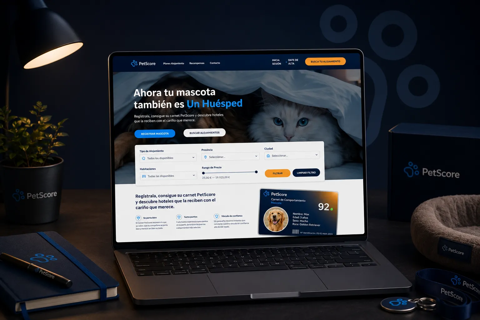 Proyecto 3 — captura de la web